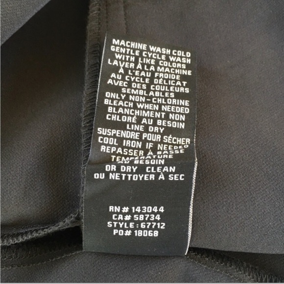 BAGATELLE Open Front Crepe Blazer Black Size 1X - Picture 8 of 12